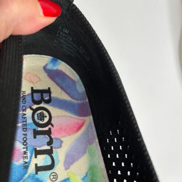 Born Solstice Knit Multicolor Slip On Sneakers Shoes Flats Womens - Picture 6 of 7